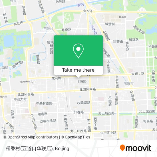 稻香村(五道口华联店) map