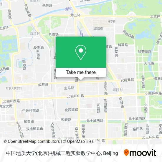 中国地质大学(北京)-机械工程实验教学中心 map