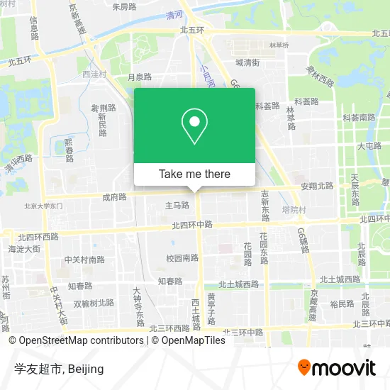 学友超市 map