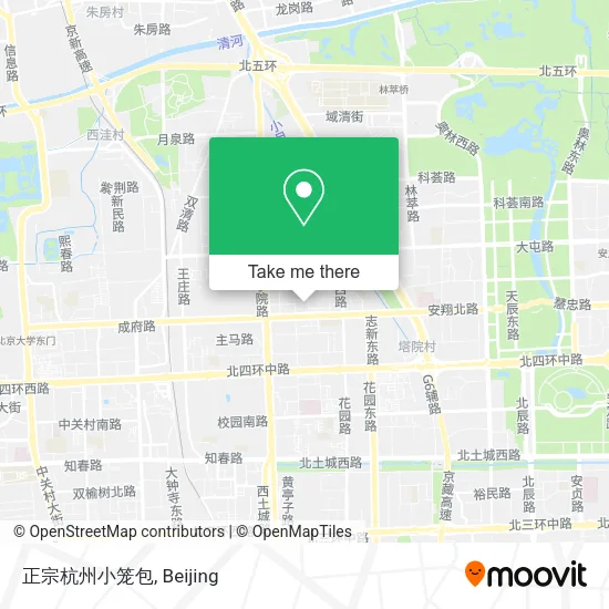 正宗杭州小笼包 map