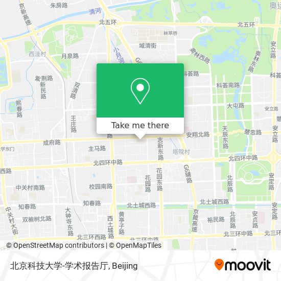 北京科技大学-学术报告厅 map