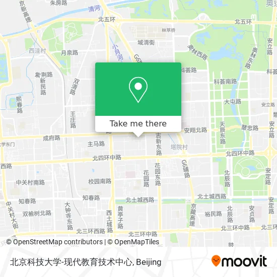 北京科技大学-现代教育技术中心 map