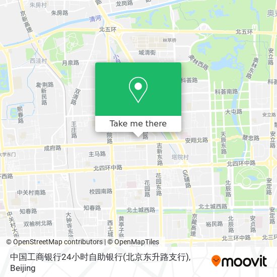 中国工商银行24小时自助银行(北京东升路支行) map