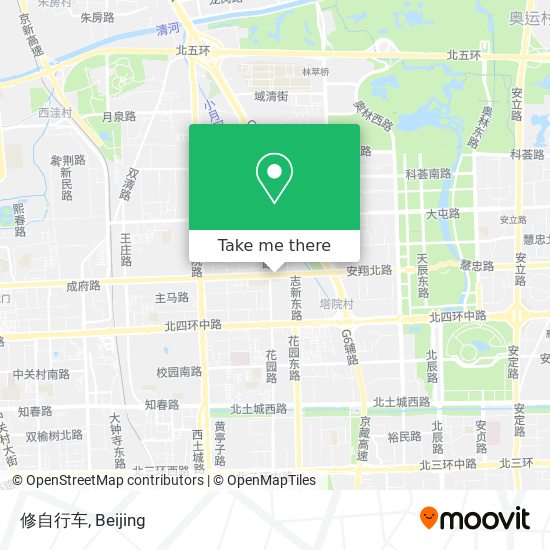 修自行车 map