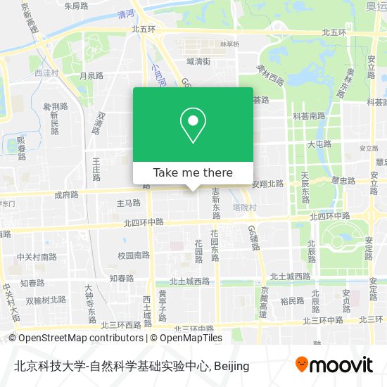 北京科技大学-自然科学基础实验中心 map