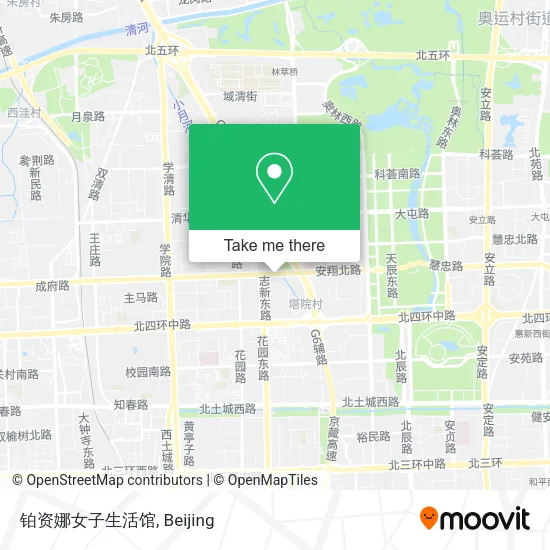 铂资娜女子生活馆 map