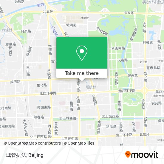 城管执法 map