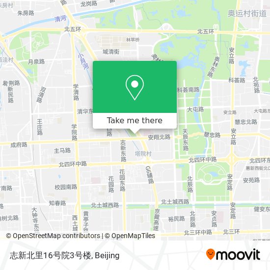 志新北里16号院3号楼 map