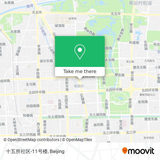 十五所社区-11号楼 map