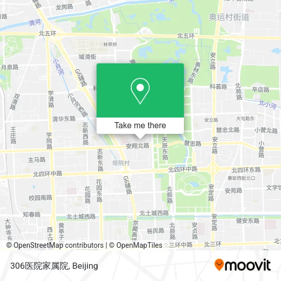306医院家属院 map