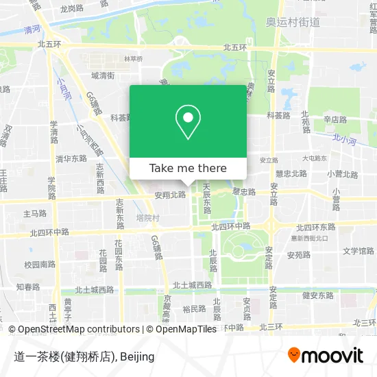 道一茶楼(健翔桥店) map