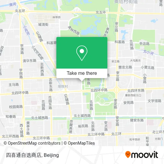 四喜通自选商店 map
