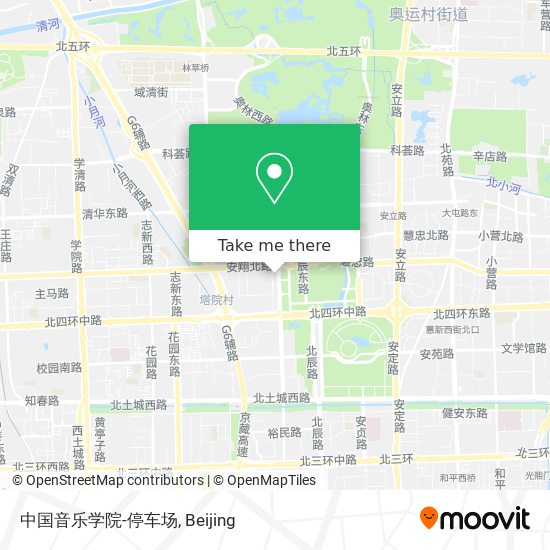 中国音乐学院-停车场 map