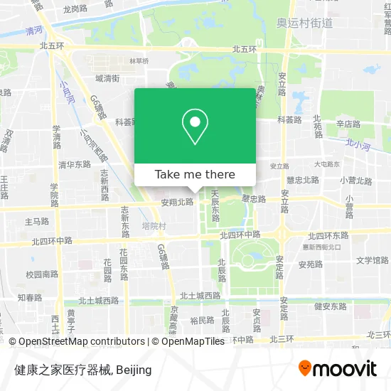 健康之家医疗器械 map