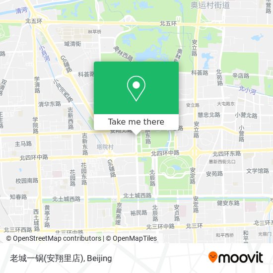 老城一锅(安翔里店) map