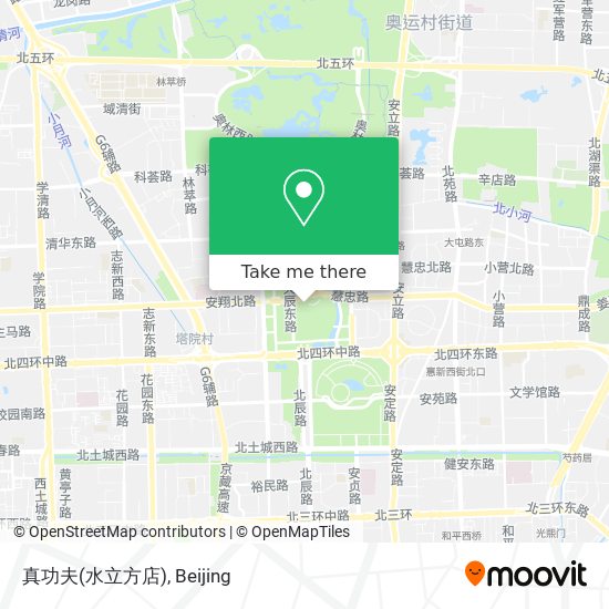 真功夫(水立方店) map