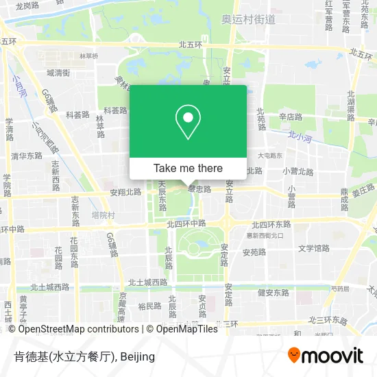 肯德基(水立方餐厅) map