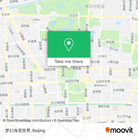 梦幻海底世界 map