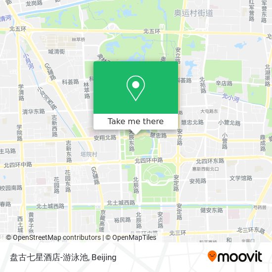盘古七星酒店-游泳池 map