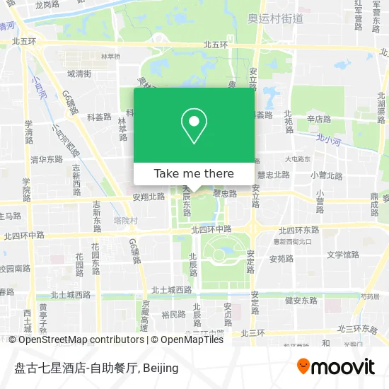 盘古七星酒店-自助餐厅 map