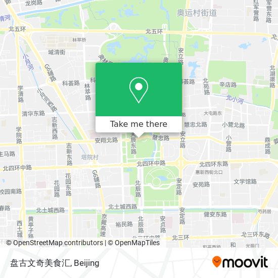 盘古文奇美食汇 map