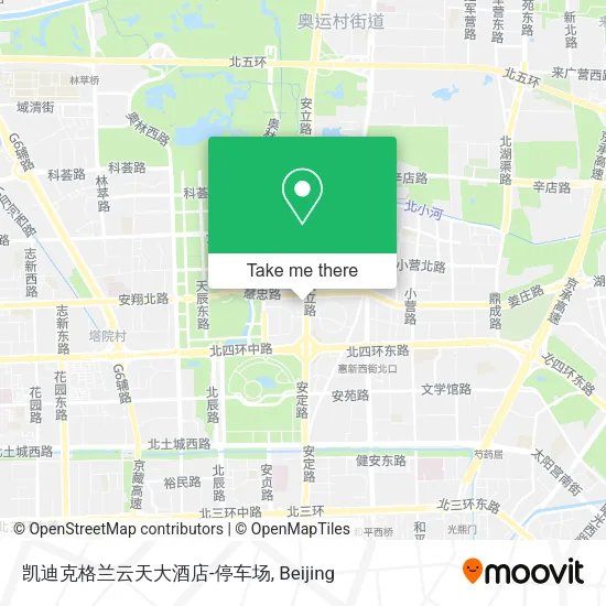 凯迪克格兰云天大酒店-停车场 map