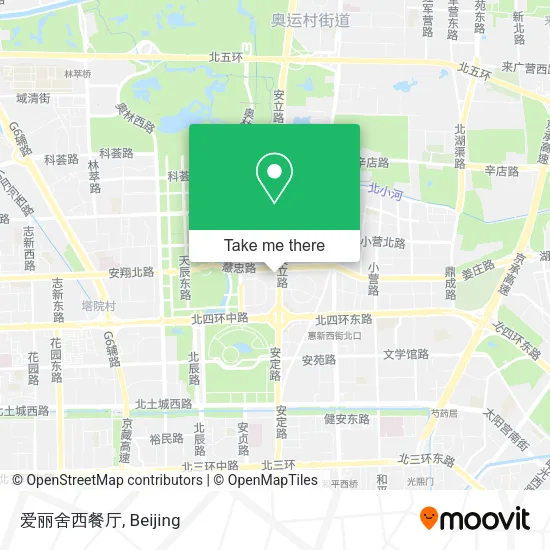 爱丽舍西餐厅 map