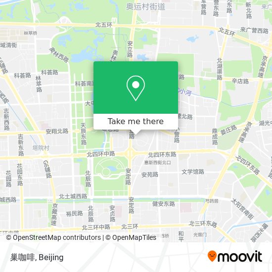 巢咖啡 map