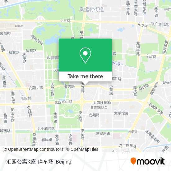 汇园公寓K座-停车场 map