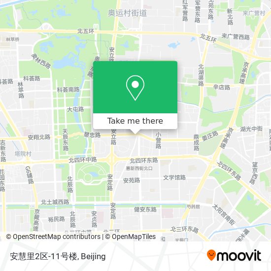 安慧里2区-11号楼 map