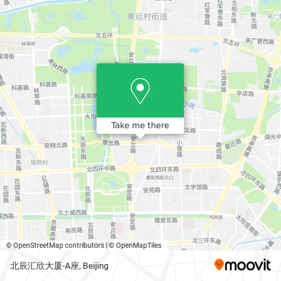 北辰汇欣大厦-A座 map