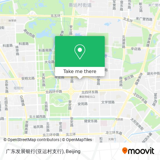 广东发展银行(亚运村支行) map