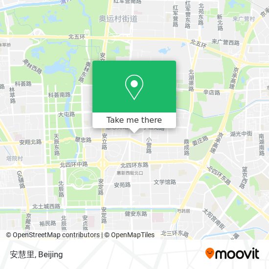 安慧里 map