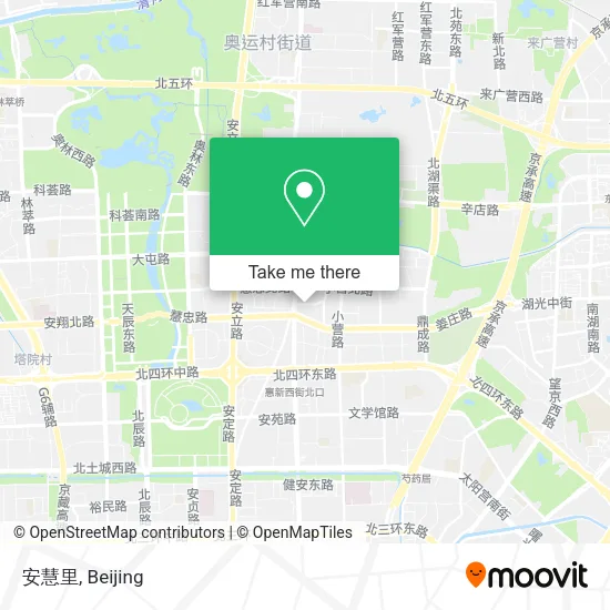安慧里 map