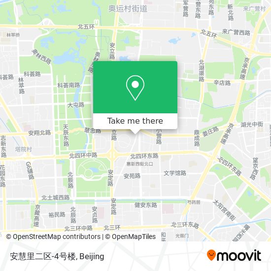 安慧里二区-4号楼 map