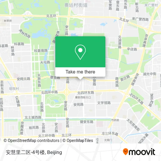 安慧里二区-4号楼 map