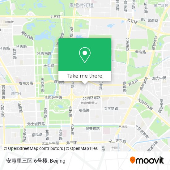 安慧里三区-6号楼 map