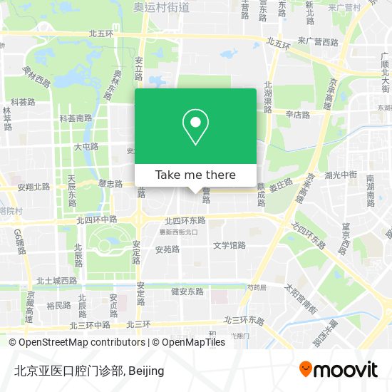 北京亚医口腔门诊部 map