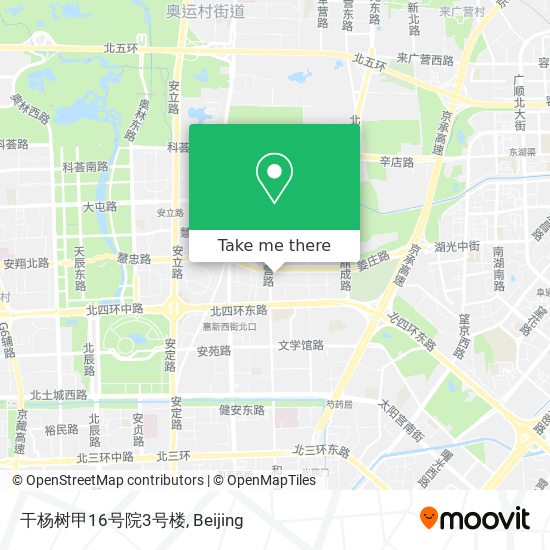 干杨树甲16号院3号楼 map