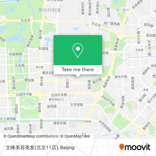 文峰美容美发(北京11店) map
