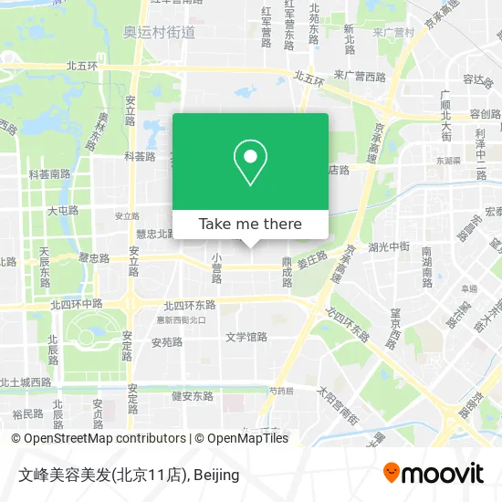文峰美容美发(北京11店) map
