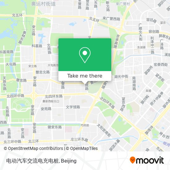 电动汽车交流电充电桩 map