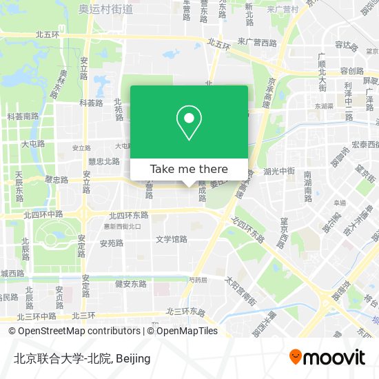 北京联合大学-北院 map