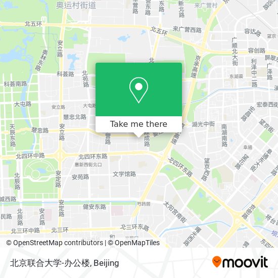 北京联合大学-办公楼 map