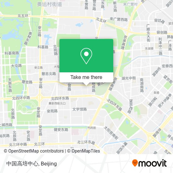 中国高培中心 map