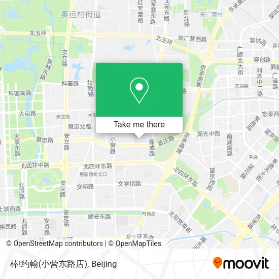棒!约翰(小营东路店) map