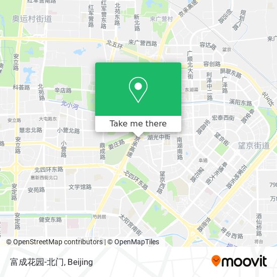 富成花园-北门 map