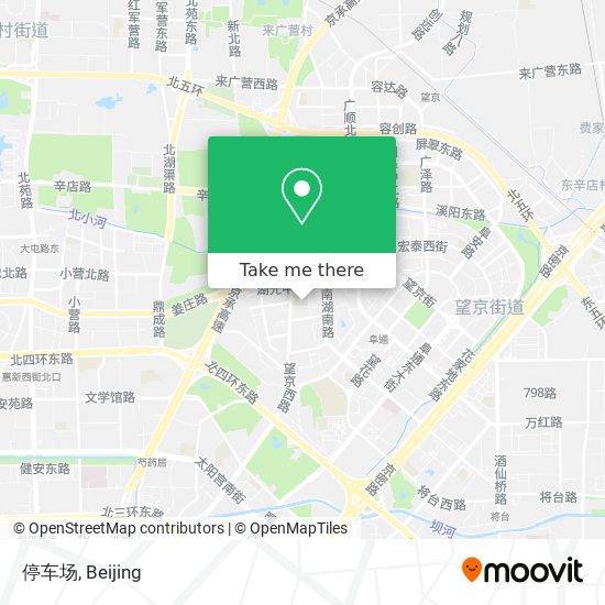 停车场 map