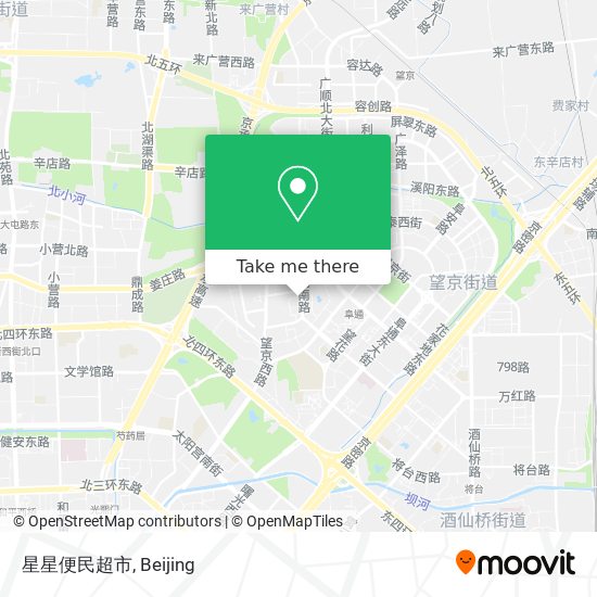 星星便民超市 map