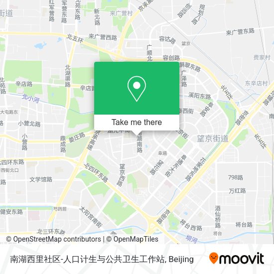 南湖西里社区-人口计生与公共卫生工作站 map